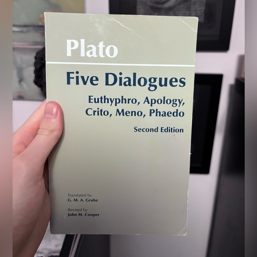 Plato's Five Dialogues Book